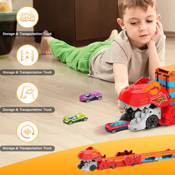 JurassicTruck™ – Wytrzymały i atrakcyjny – składany wózek transportowy Dino