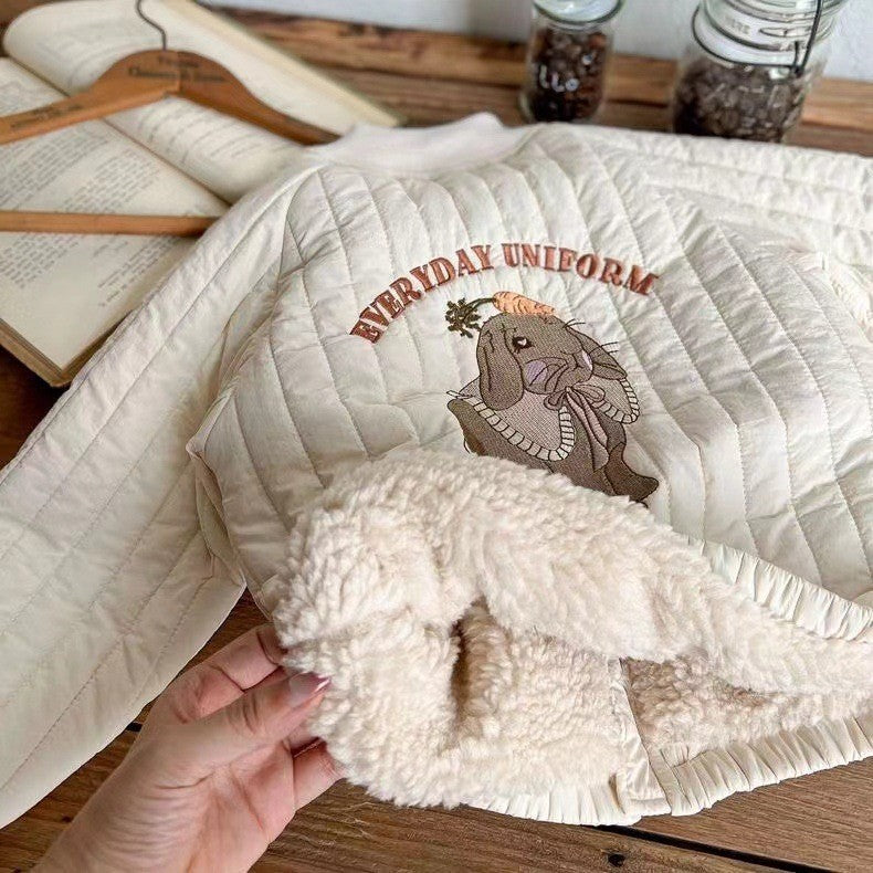 WildCharm – Ciepła i wyjątkowa – pikowana kurtka dziecięca