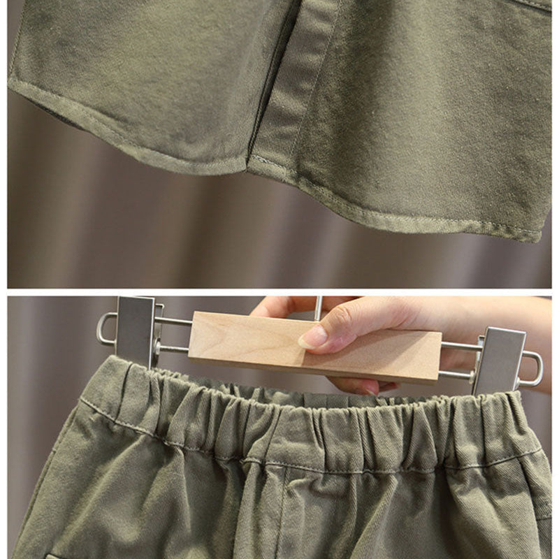 LittleExplorer – Wygodne i stylowe – zestaw spodni i koszuli dla dzieci