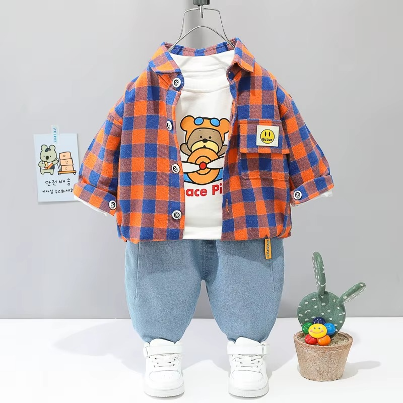Mini Fashion™ - Maluch i przygoda - 3-częściowy zestaw ubrań