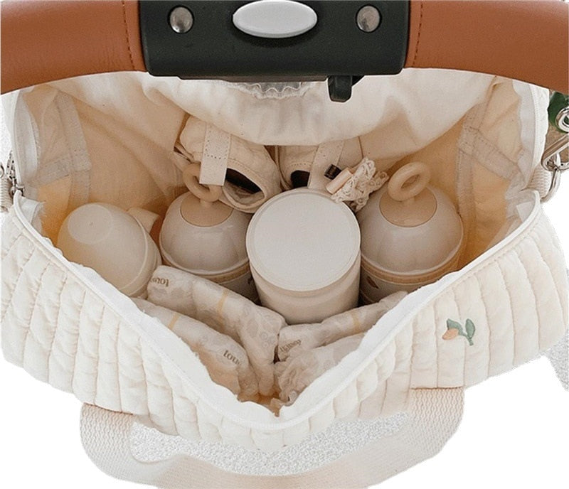 MiluBaby – Przestronna i lekka – luksusowa torba na pieluchy
