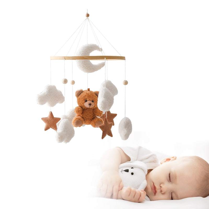 DreamBear – Uspokajający i delikatny – karuzela dla niemowląt do kojca i łóżeczka
