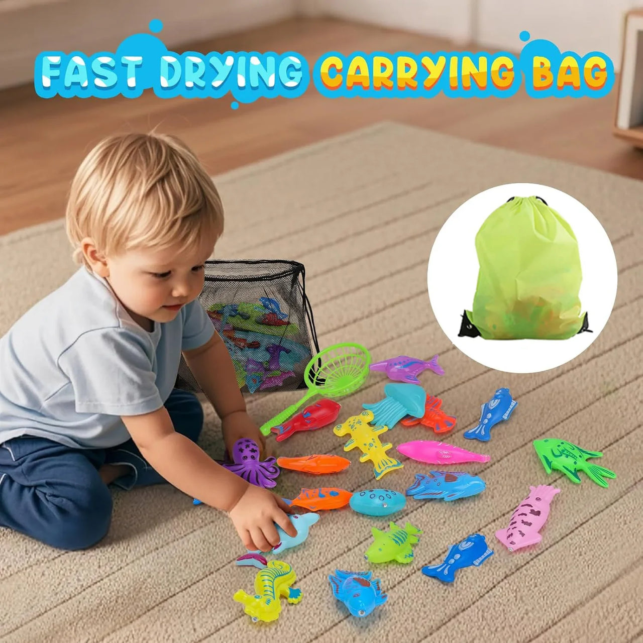 Fishing Game – Nauka i odkrywanie - Magnetyczna gra w rybki