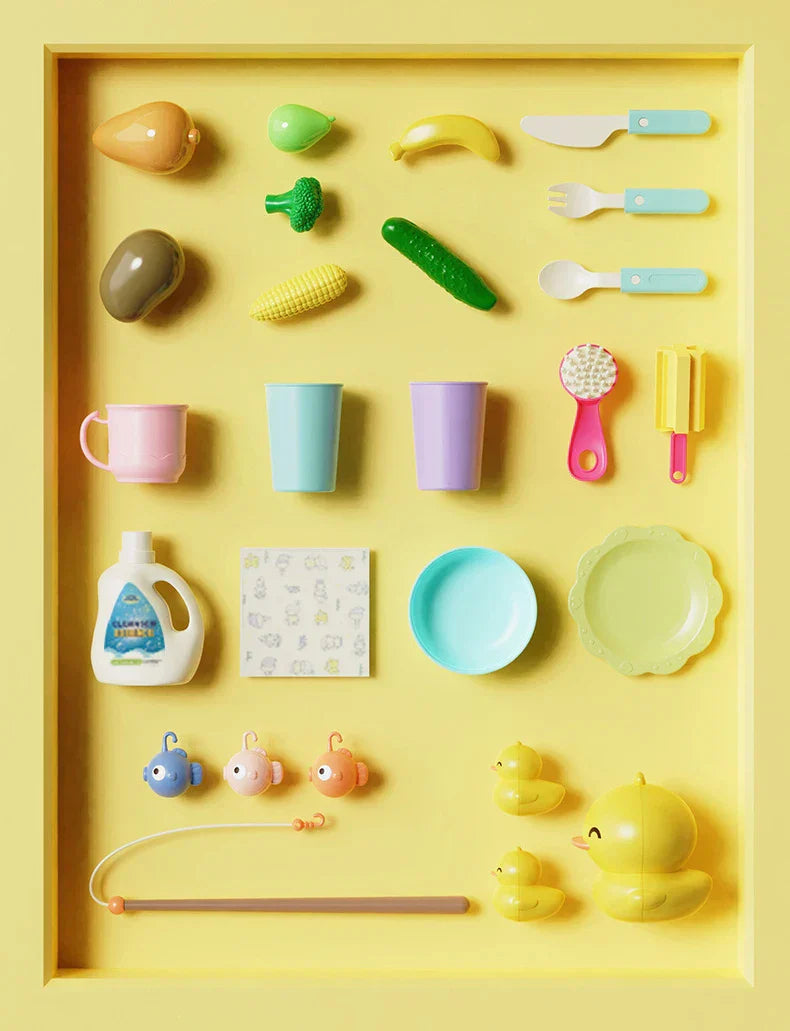 Children Kitchen – Zabawa i nauka w wodzie – Zlewozmywak 2 w 1