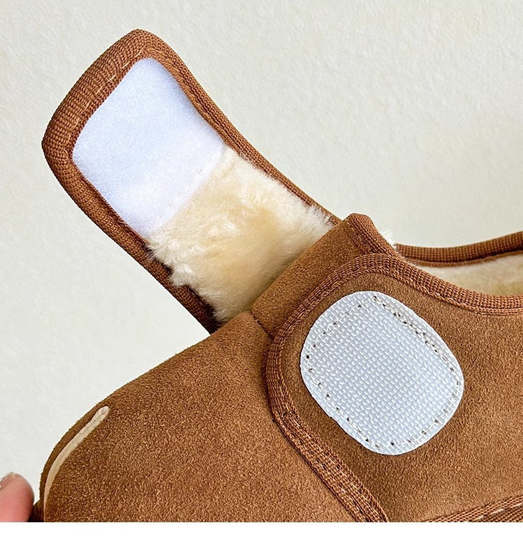 CozyStep Kids – Ciepłe i niezależne – buty z rzepami Djamena