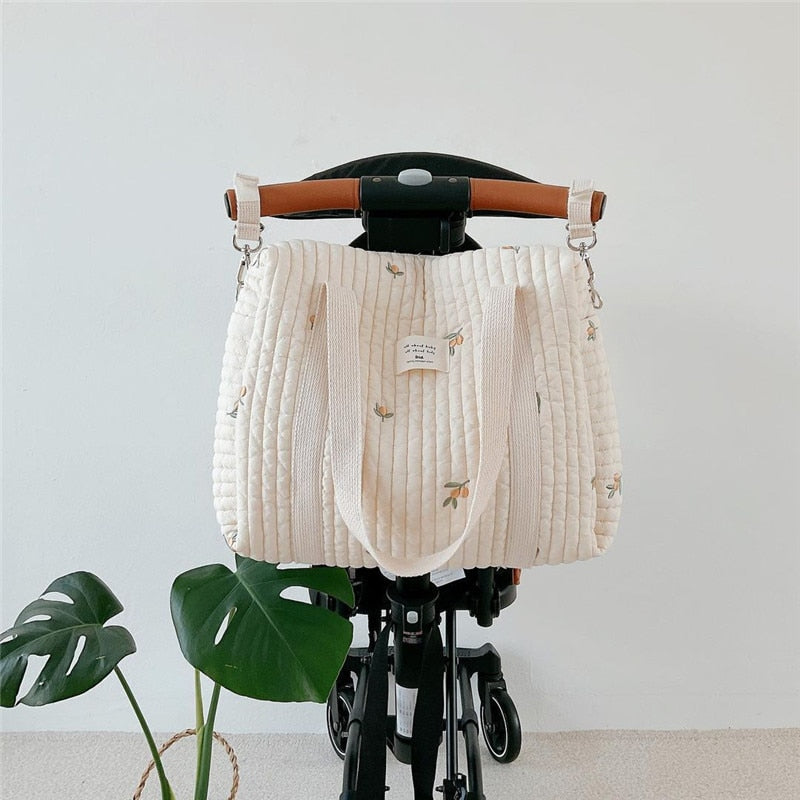 MiluBaby – Przestronna i lekka – luksusowa torba na pieluchy