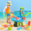 BeachFun – Odkrywanie i zabawa – zestaw do piasku i plaży z taczką