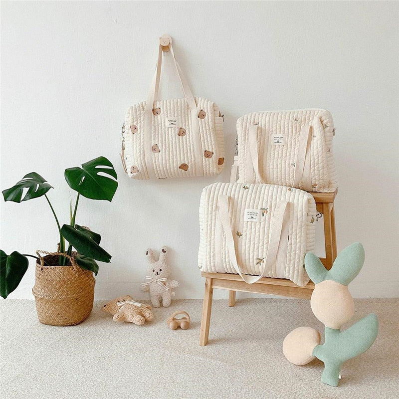 MiluBaby – Przestronna i lekka – luksusowa torba na pieluchy
