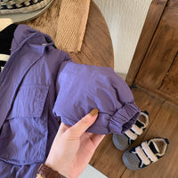 Thumbnail for LiloWear – Wiatroodporna i wodoodporna – dziecięca kurtka wiatrochronna z kapturem