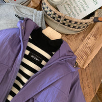 Thumbnail for LiloWear – Wiatroodporna i wodoodporna – dziecięca kurtka wiatrochronna z kapturem