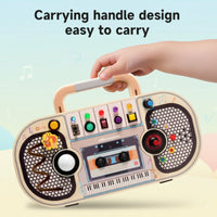 Thumbnail for Wooden Busy Board – Motoryka i interakcja – tablica z ćwiczeniami muzycznymi