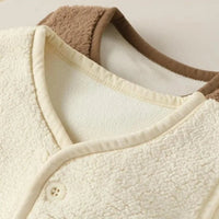 Thumbnail for Baby Bear Fleece Vest – Ciepła i miękka – dziecięca kamizelka z motywem misia