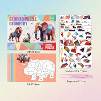 Thumbnail for 3D Sticker Puzzle – Kreatywne i edukacyjne – geometryczna układanka 3D