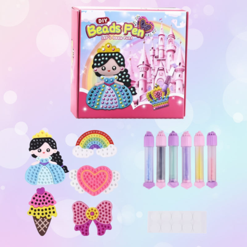 SparklePen – Kreatywny i uroczy – zestaw koralików do samodzielnego wykonania