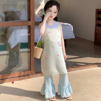Thumbnail for Girls Summer Outfit – Modny i wygodny – letni zestaw odzieży dziecięcej