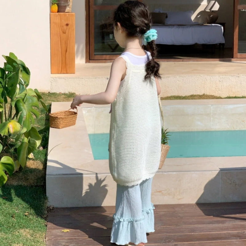 Girls Summer Outfit – Modny i wygodny – letni zestaw odzieży dziecięcej
