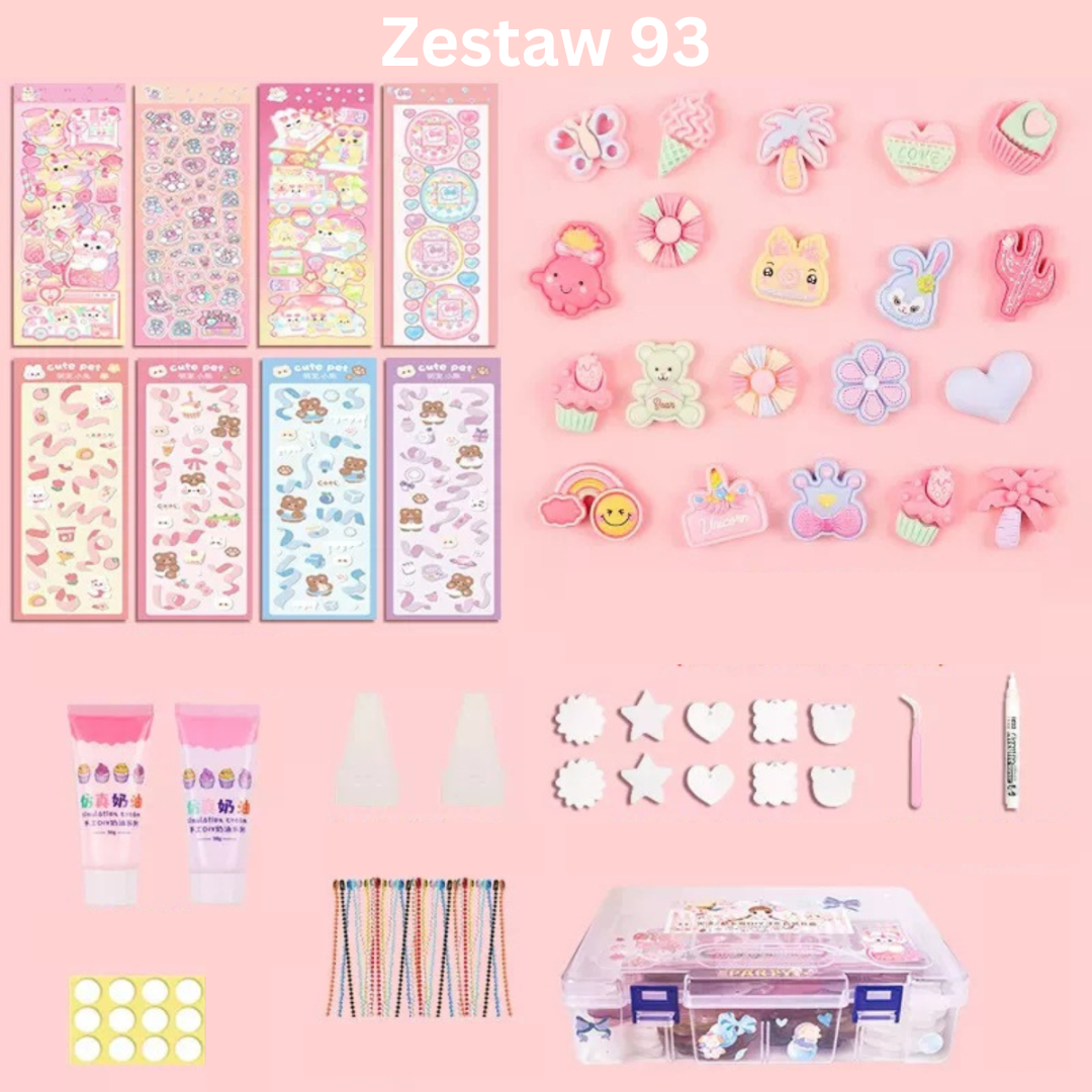 Cute Cartoon Sticker Set™ - Zestaw naklejek 3D - Rozwój kreatywności