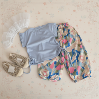 Thumbnail for Sleeveless Tops & Pants – Delikatny i stylowy – letni zestaw odzieży dziecięcej