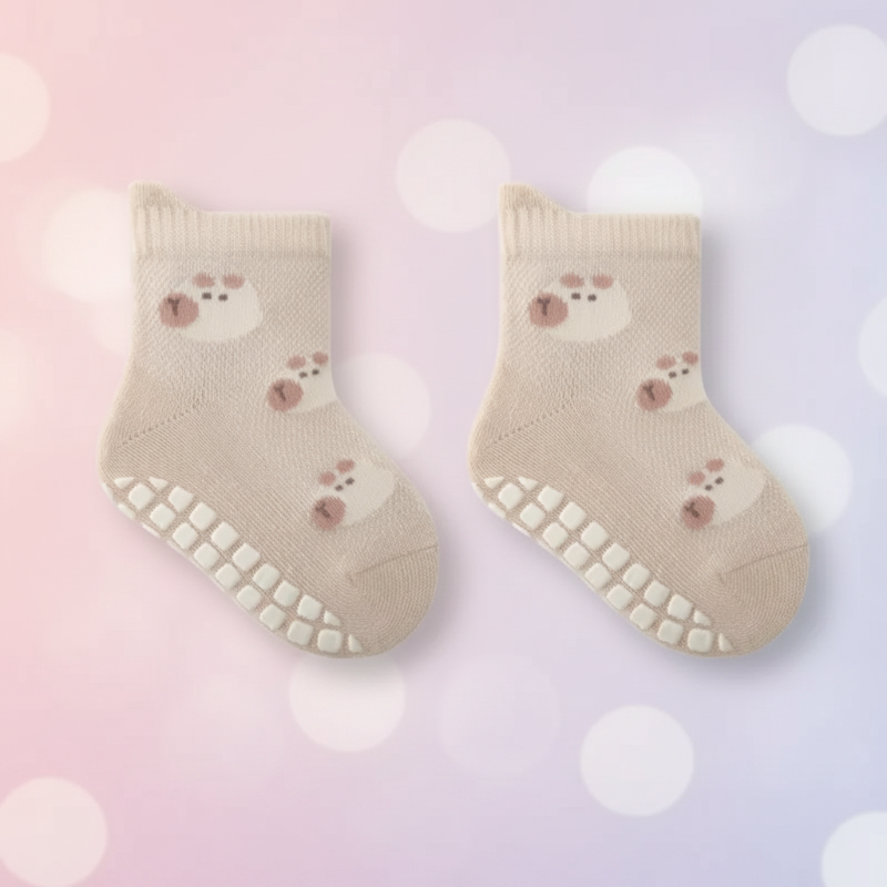 Soft Grip Socks – Miękkie i praktyczne – skarpetki antypoślizgowe dla niemowląt