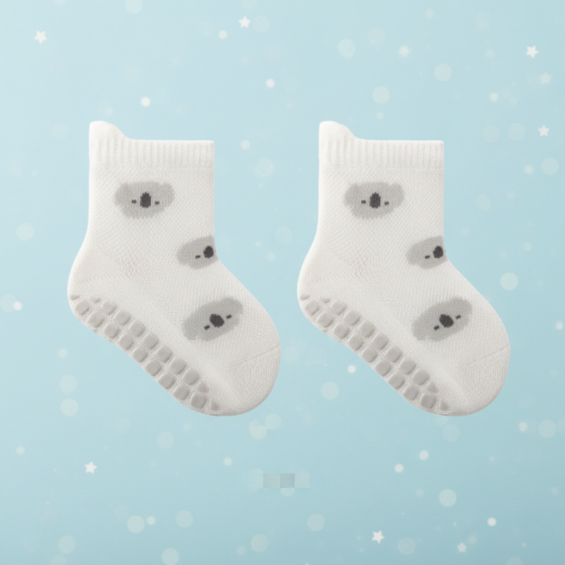 Soft Grip Socks – Miękkie i praktyczne – skarpetki antypoślizgowe dla niemowląt