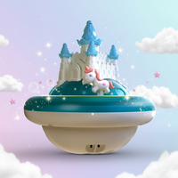 Thumbnail for SpalshCastle – Magiczny i interaktywny – zestaw do zabawy „Pływający zamek jednorożca”