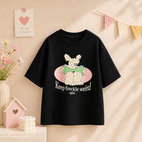 Thumbnail for SunnyKids – Wygodna i urocza – koszulka oversize z nadrukiem z kreskówki