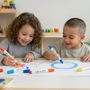 TinyArt – Edukacyjne i bezpieczne – zestaw zmywalnych pisaków rozpuszczalnych w wodzie