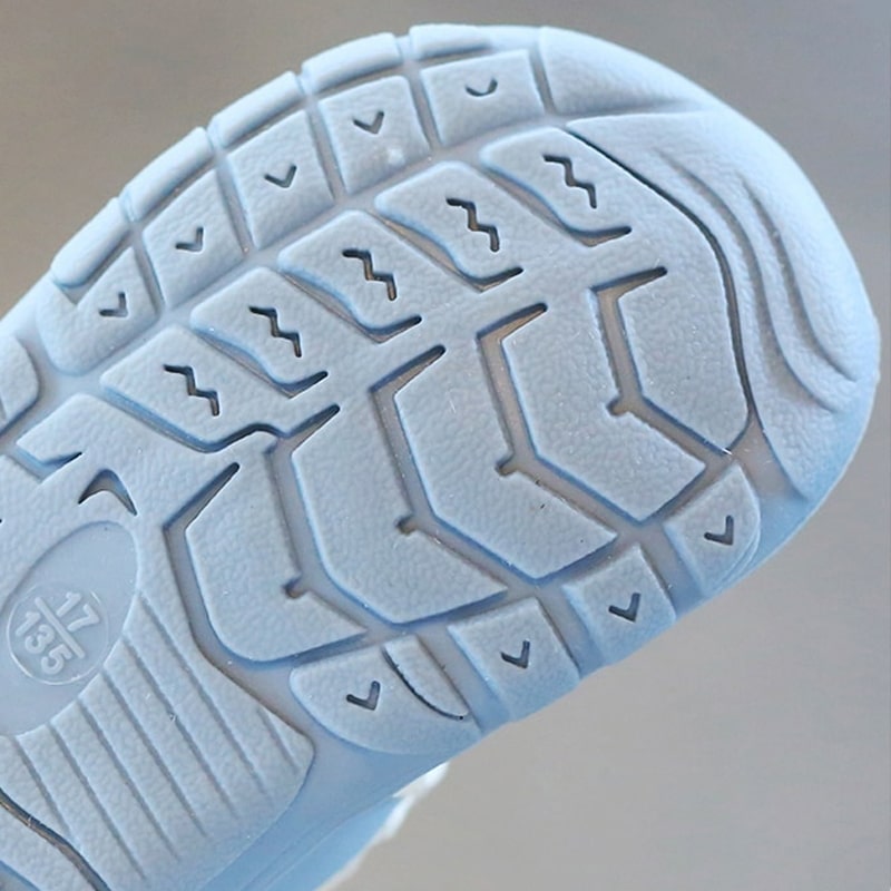 TinySteps Kids - Naturalne i bezpieczne – buty dla niemowląt Barefoot, niebieskie