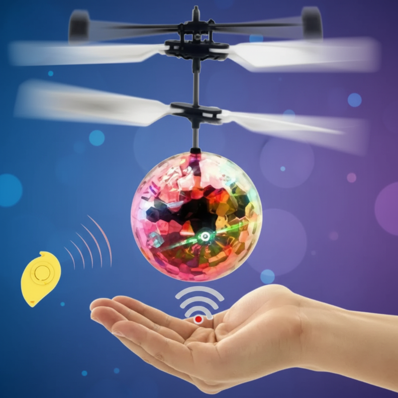 HoverFun – Oświetlenie LED i edukacja – Latający dron typu quadkopter