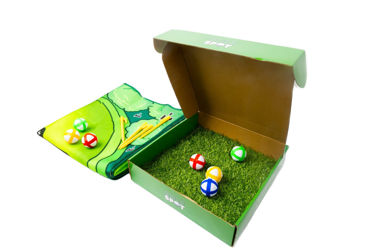 GolfSpot – Aktywna zabawa na świeżym powietrzu - zestaw do gry w golfa