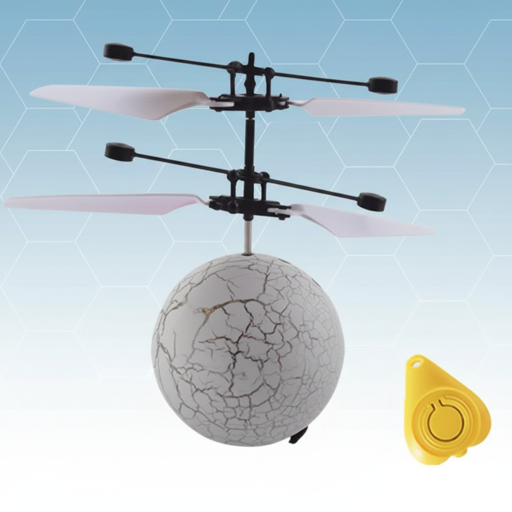 HoverFun – Oświetlenie LED i edukacja – Latający dron typu quadkopter