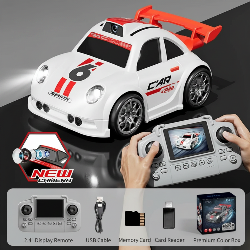 RacePro – RC i akrobacje – Samochód wyścigowy z czujnikiem driftu i kamerą