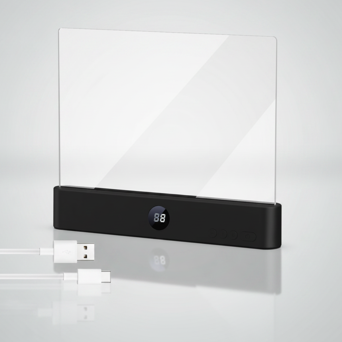 LumiPanel – LED i zdrowe oczy – lampka do czytania z regulacją jasności, zasilana przez USB