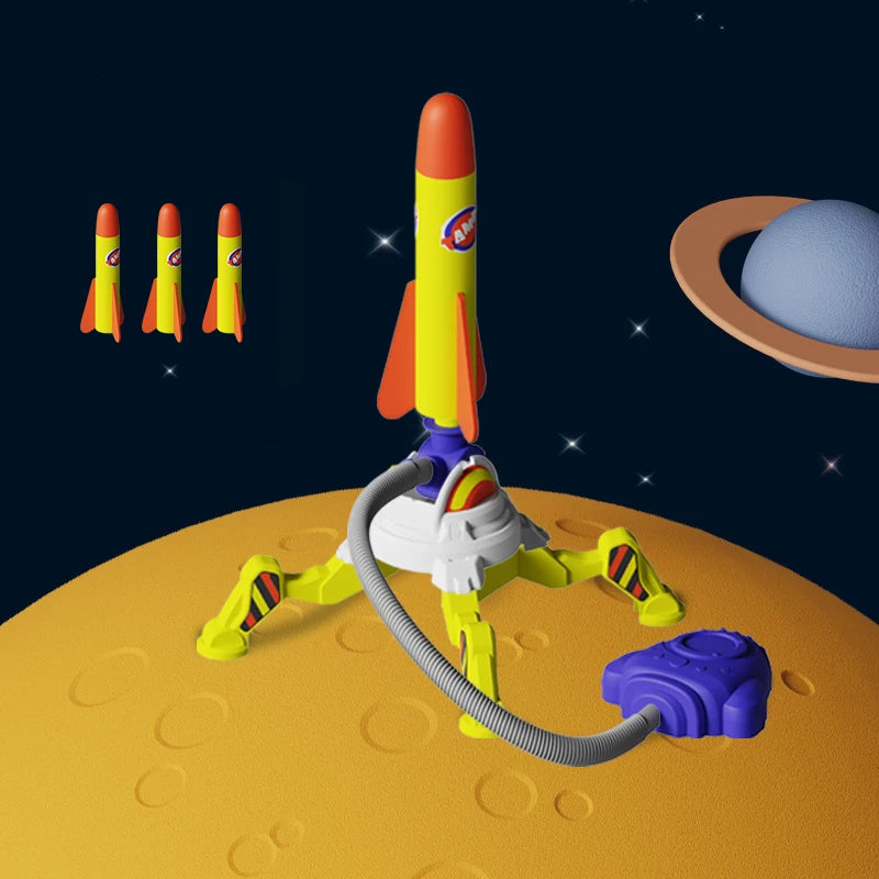 Air Rocket - Skacz i wystrzeliwuj – zabawka rakieta
