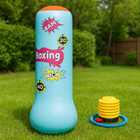 Thumbnail for BopBag – Zabawa i aktywność – nadmuchiwany worek treningowy z rękawicami