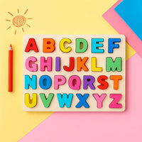 Thumbnail for AlphaBlocks – Drewniane i edukacyjne – puzzle z literami 3D