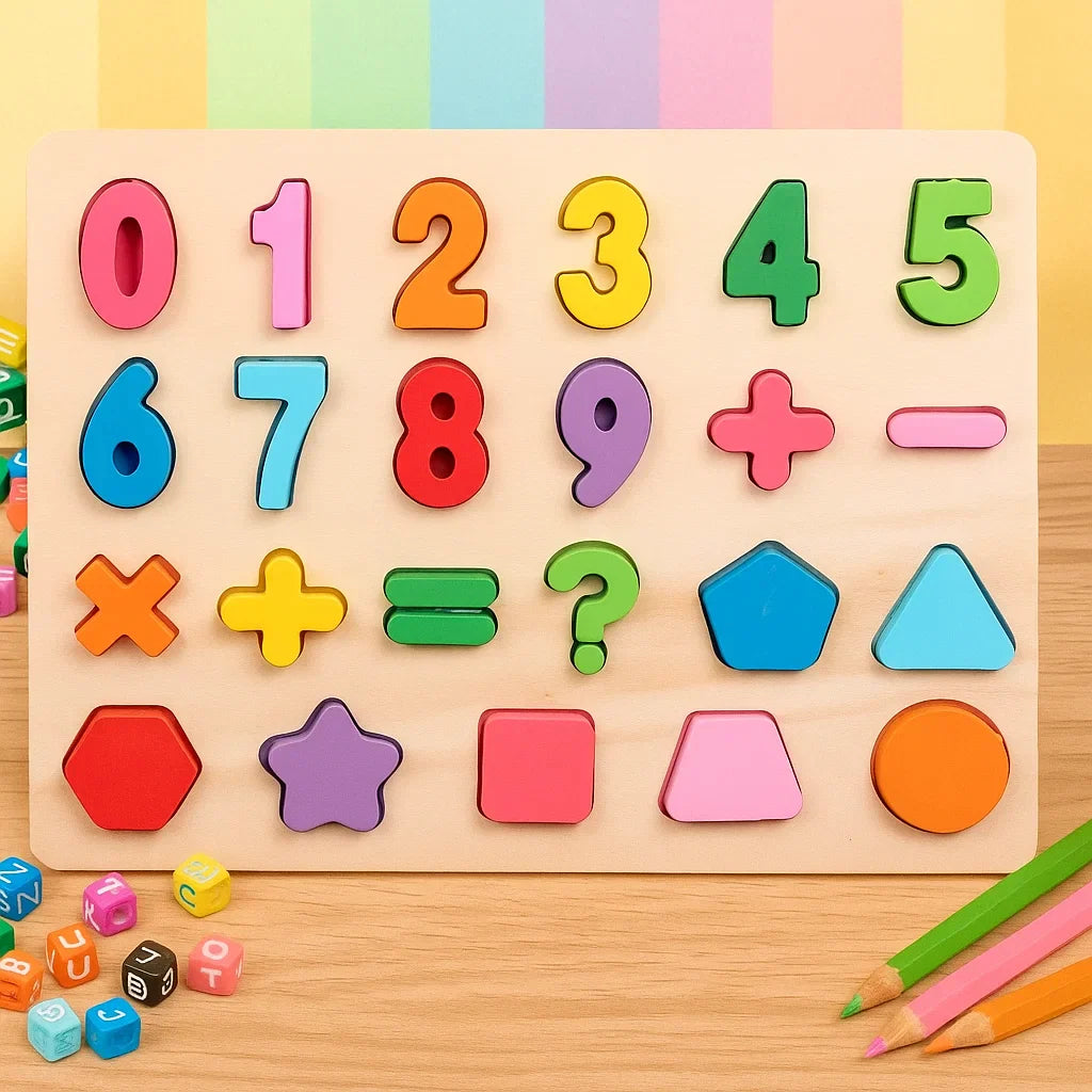AlphaBlocks – Drewniane i edukacyjne – puzzle z literami 3D