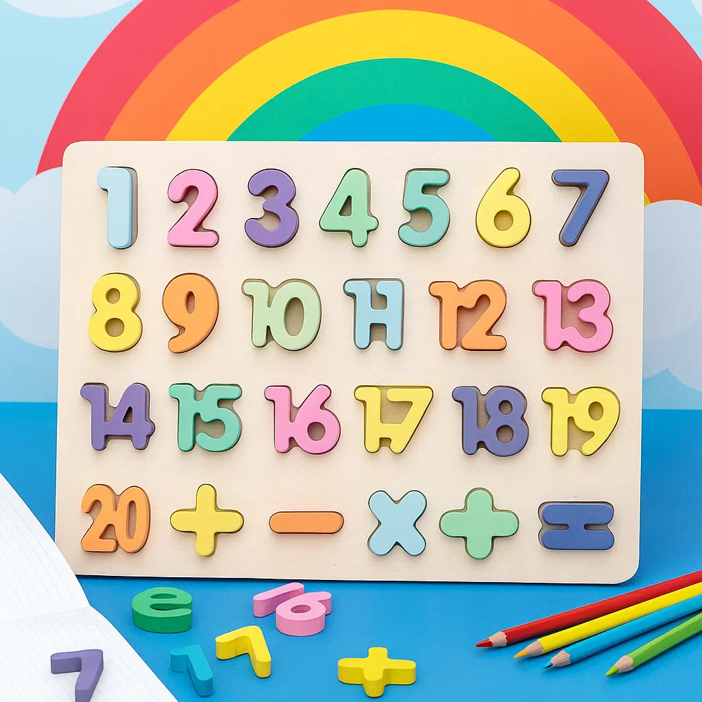 AlphaBlocks – Drewniane i edukacyjne – puzzle z literami 3D