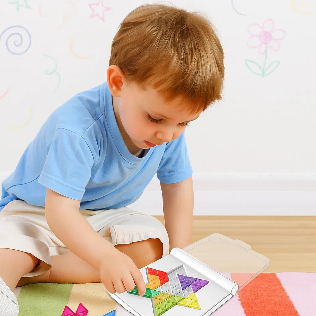 LogicStar – Kreatywne i edukacyjne – gra planszowa z puzzlami