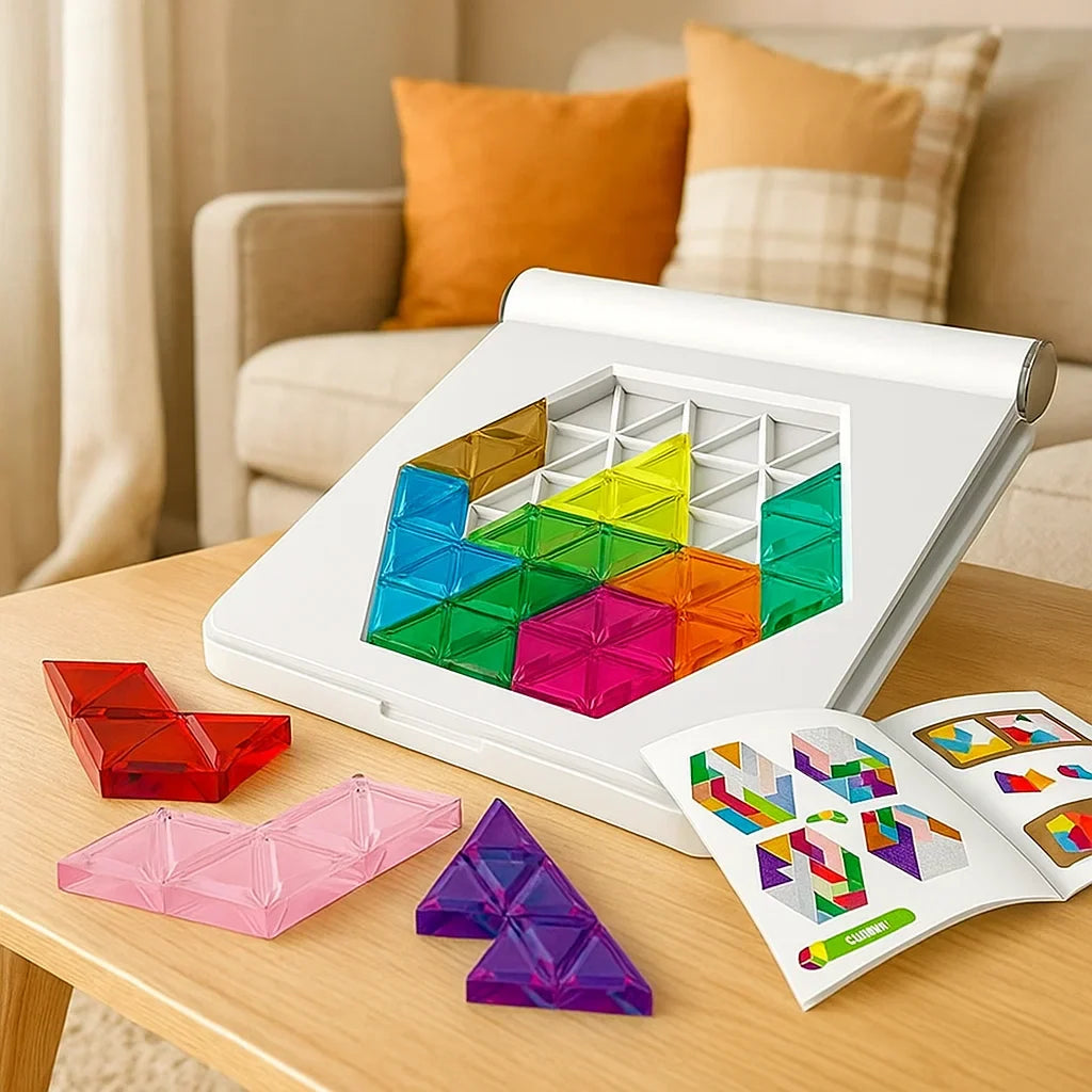 LogicStar – Kreatywne i edukacyjne – gra planszowa z puzzlami
