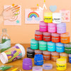 PaintJoy – Kolorowy i kreatywny – zestaw farb do malowania palcami i gwaszy