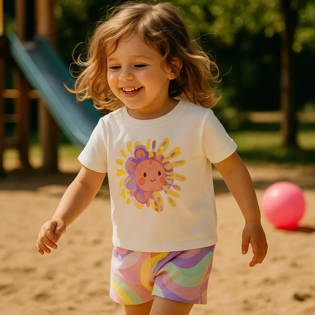 SunnyBloom – Zomer & Schattig – Dopasowany zestaw letni