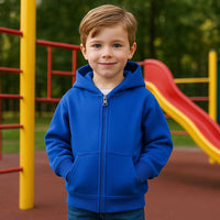 Thumbnail for CoolKids – Męski i ciepły – bluza z kapturem i zamkiem błyskawicznym