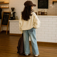 Thumbnail for FashionKids – Stylowe i zabawne – koszulka polo z denimowym kołnierzem