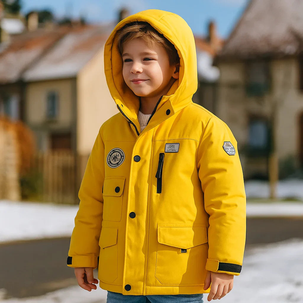 GlacierFit – Oddychający i chroniący przed wodą – kombinezon narciarski z polarową podszewką