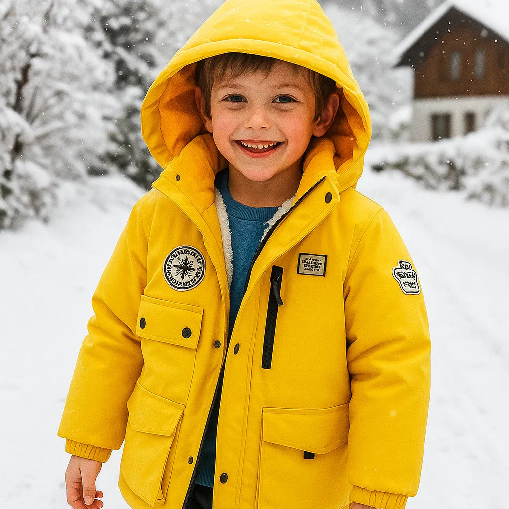 GlacierFit – Oddychający i chroniący przed wodą – kombinezon narciarski z polarową podszewką