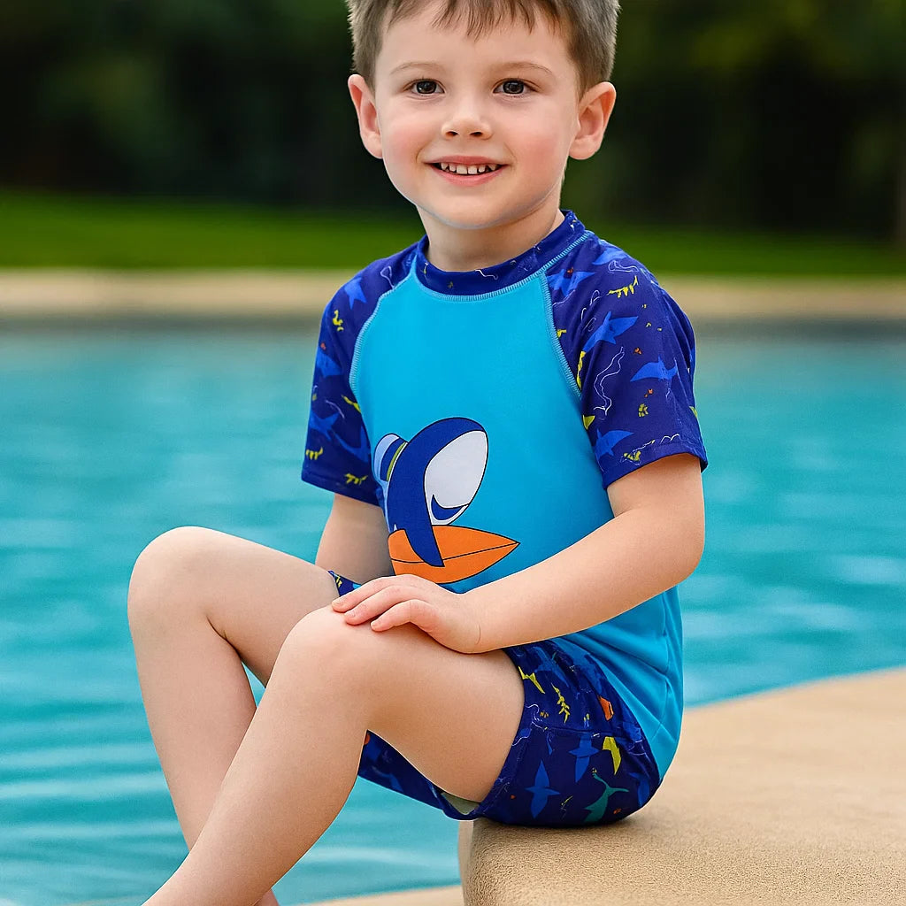 AquaFun – Oddychający i bezpieczny – zestaw do pływania dla dzieci z ochroną UPF