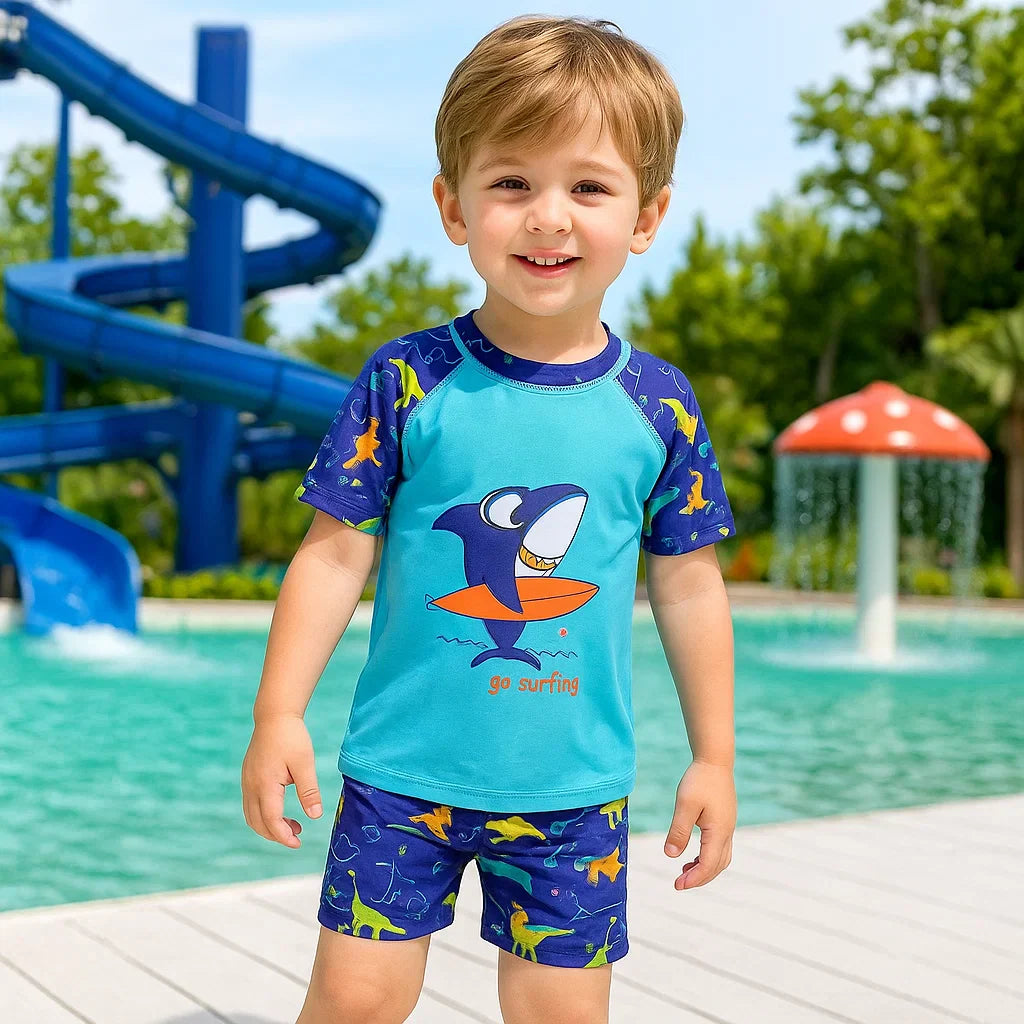 AquaFun – Oddychający i bezpieczny – zestaw do pływania dla dzieci z ochroną UPF