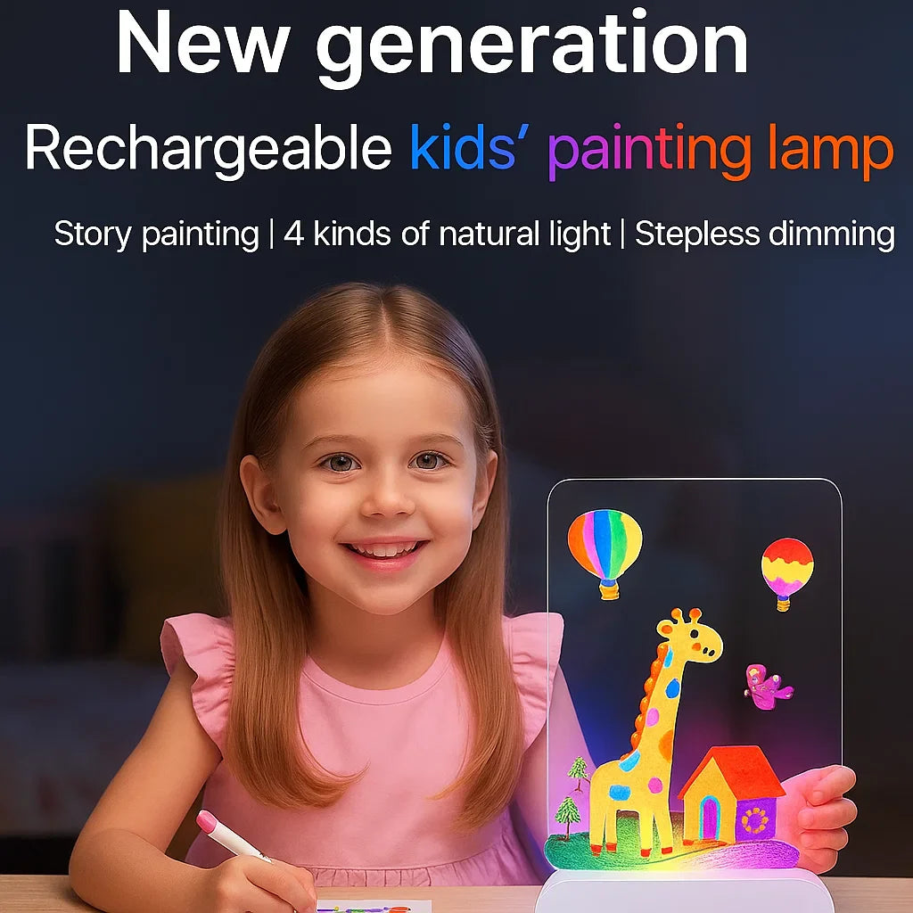 DrawingLight - Oświetlone fantazje – tablica rysunkowa z diodami LED