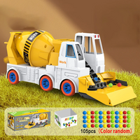 Thumbnail for Power Mixer Truck™ – Zabawa w obracanie i budowanie - Zabawkowy pojazd budowlany